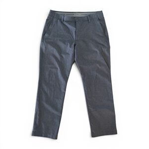 Under Armour Pants Mens 36x30* Gray Performance Match Play Vented Stretch Golf
